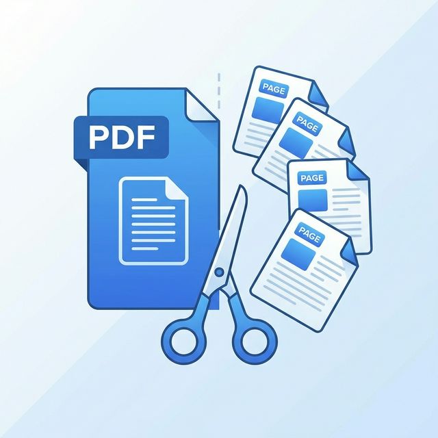 PDF Splitting Illustration